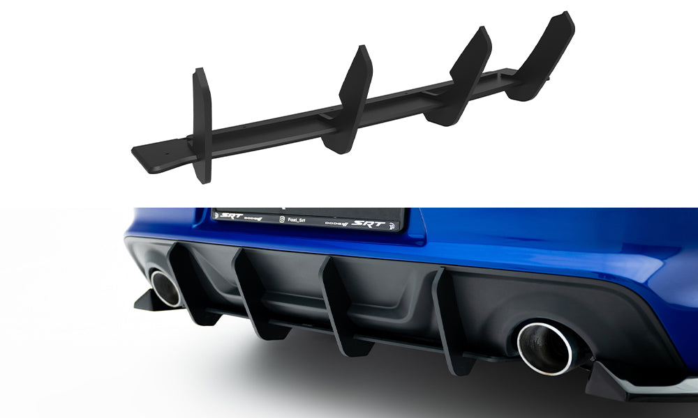 Maxton Design Street Pro Heckschürze passend für Dodge Charger RT Scat Pack Widebody Mk3 Facelift