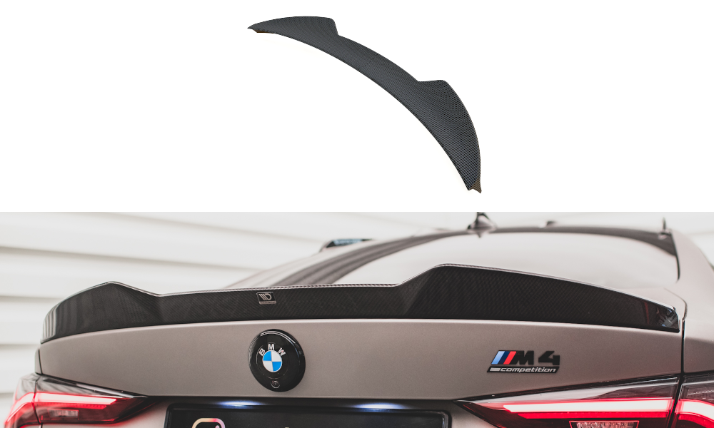 Maxton Design Prepreg Carbon Fiber Heckklappenspoiler BMW M4 G82 / G82 Facelift / M440i / 4 M-Paket G22 / G22 Facelift für BMW 4er Coupe