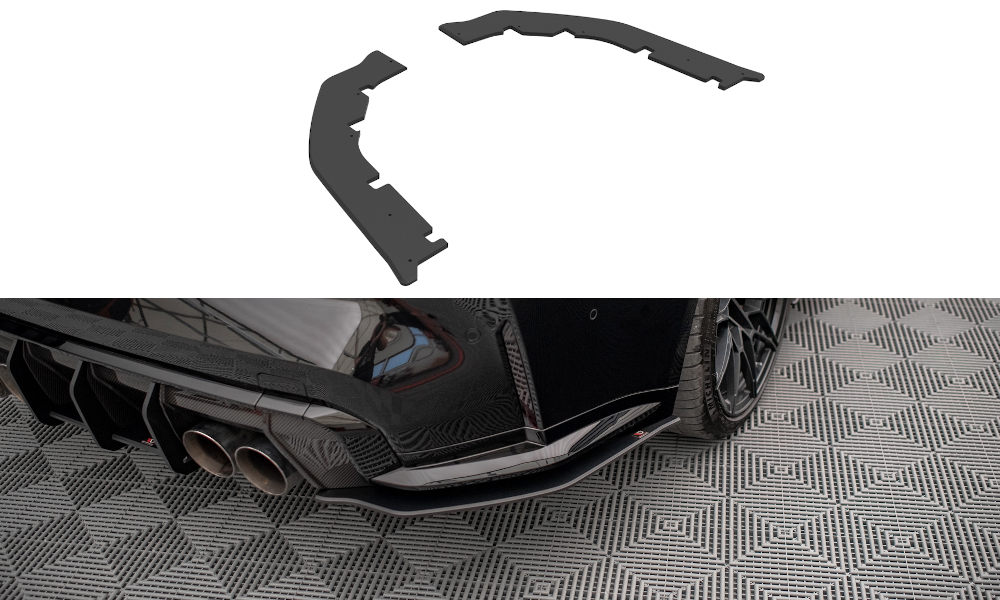 Maxton Design Street Pro Heck Ansatz Flaps Diffusor passend für BMW M4 G82