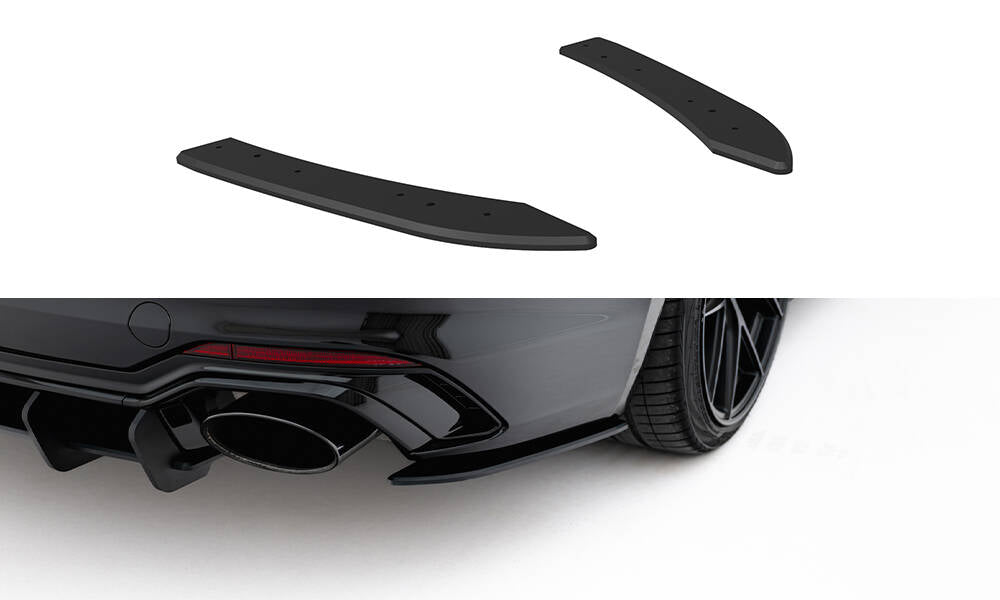 Maxton Design Street Pro Heck Ansatz Flaps Diffusor passend für Audi RS5 Coupe / Sportback F5