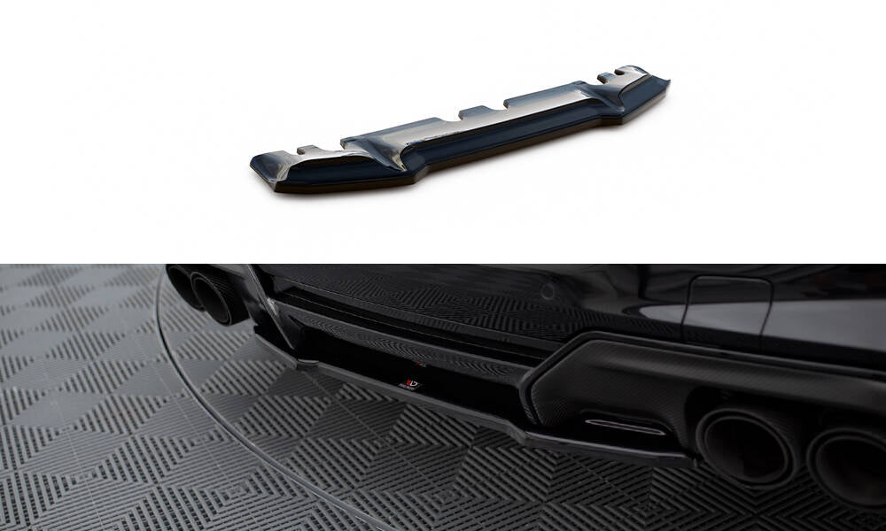 Maxton Design Heckansatz BMW M8 Gran Coupe F93 / Coupe F92 schwarz Hochglanz für BMW M8 Gran Coupe