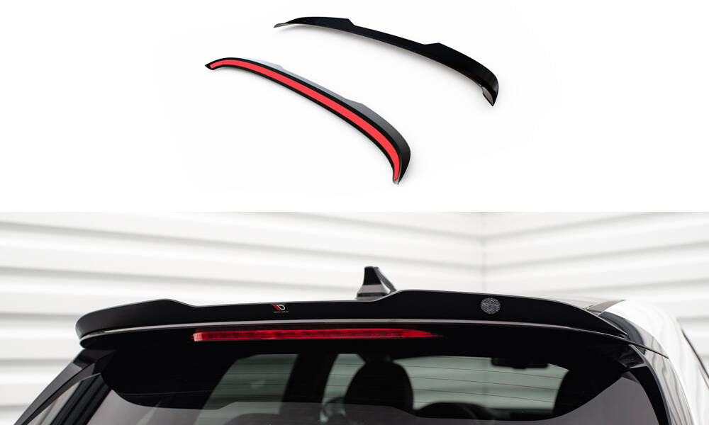 Maxton Design Spoiler CAP passend für Kia Ceed GT Mk3 schwarz Hochglanz