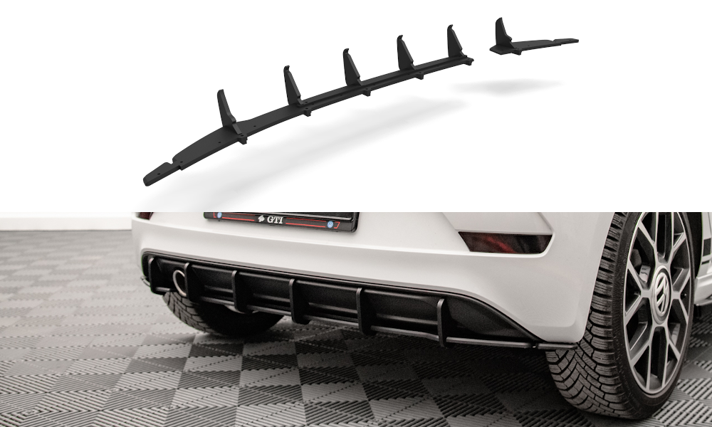 Maxton Design Street Pro Heckschürze passend für VW Up GTI