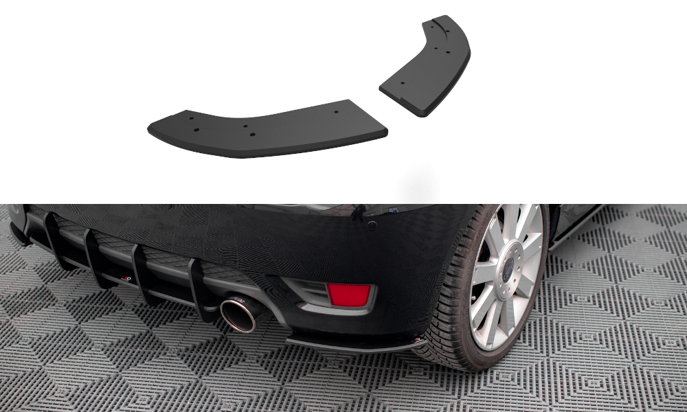 Maxton Design Street Pro Heck Ansatz Flaps Diffusor passend für Ford Fiesta ST Mk6