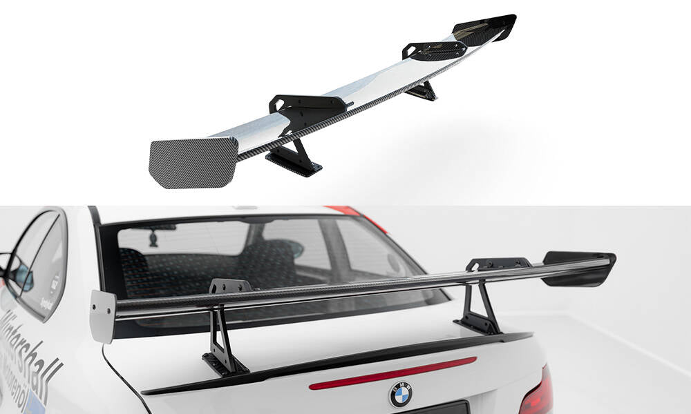 Maxton Design Carbon Spoiler With Upper Swan Mounting BMW 1er M E82 für BMW M1 E82