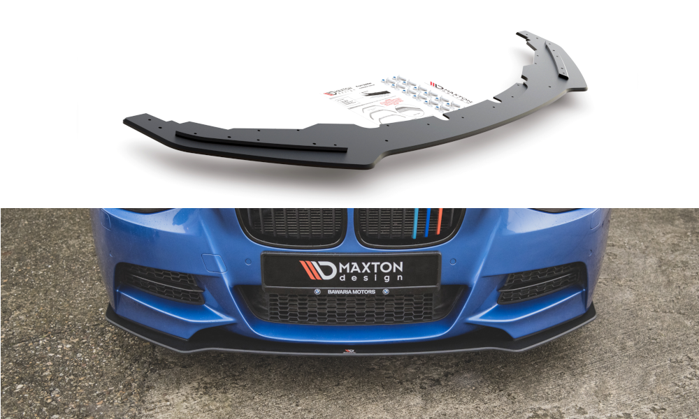 Maxton Design Street Pro Street+ Spoilerlippe Front Ansatz passend für BMW M135i F20