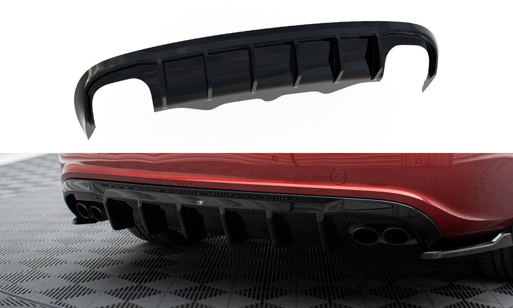 Maxton Design Diffusor Heck Ansatz passend für Audi S5 Sportback 8T