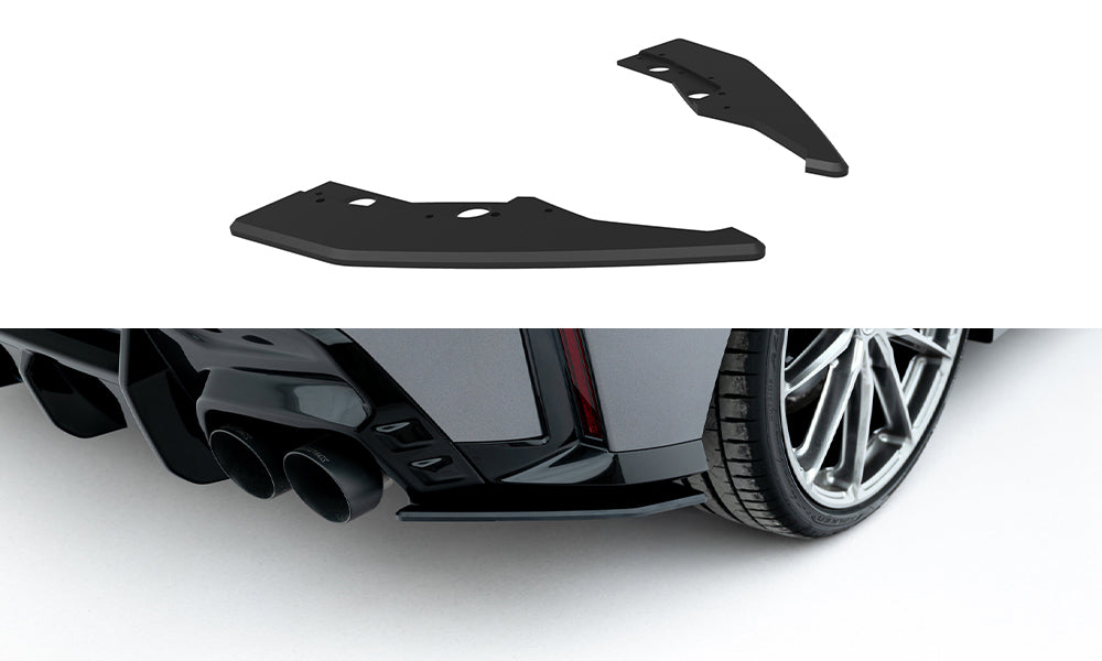 Maxton Design Street Pro Heck Ansatz Flaps Diffusor V.2 passend für BMW 1er M-Paket F70