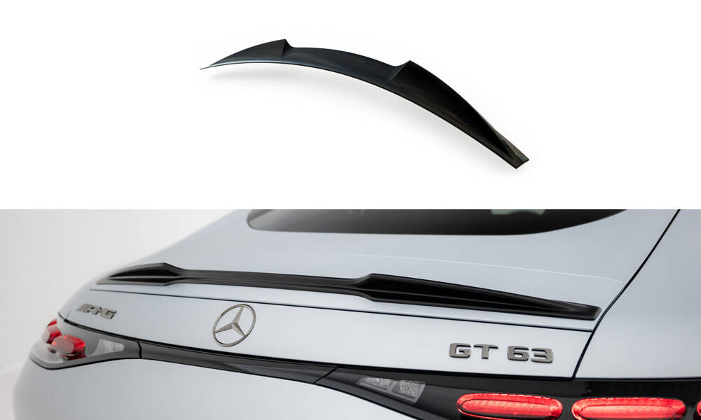 Maxton Design Spoiler CAP 3D passend für Mercedes-AMG GT 43 / 63 / 55 / 63 S E Performance C192 schwarz Hochglanz