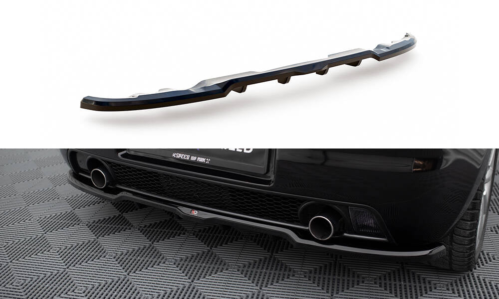 Maxton Design Street+ Mittlerer Diffusor RACE passend für Suzuki Swift Sport Mk4 schwarz Hochglanz