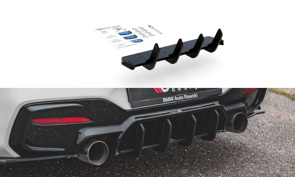Maxton Design Street Pro Heckschürze V.4 passend für BMW M140i