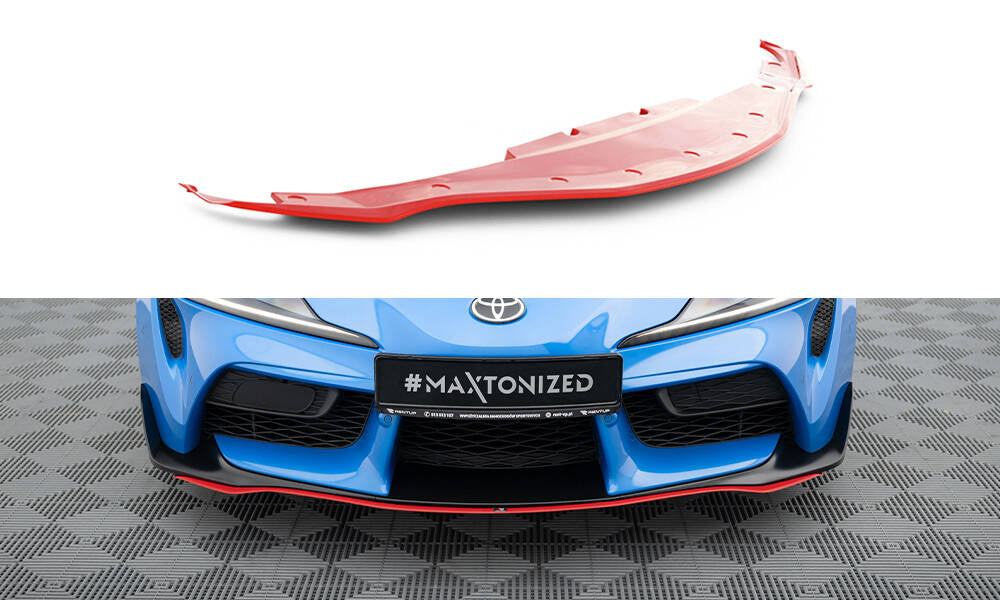 Maxton Design Front Ansatz V.3 für Toyota Supra Mk5