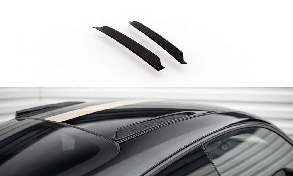 Maxton Design Kurze Dachschienen Porsche 911 992 GT3 schwarz Hochglanz für Porsche 911 992