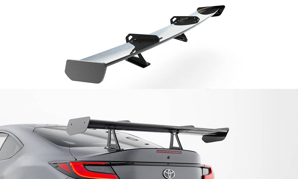 Maxton Design Carbon Spoiler With Upper Swan Mounting Toyota GR86 / Subaru BRZ Mk2 für Toyota GR86 Mk1
