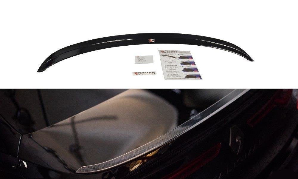 Maxton Design Spoiler CAP passend für Renault Talisman schwarz Hochglanz