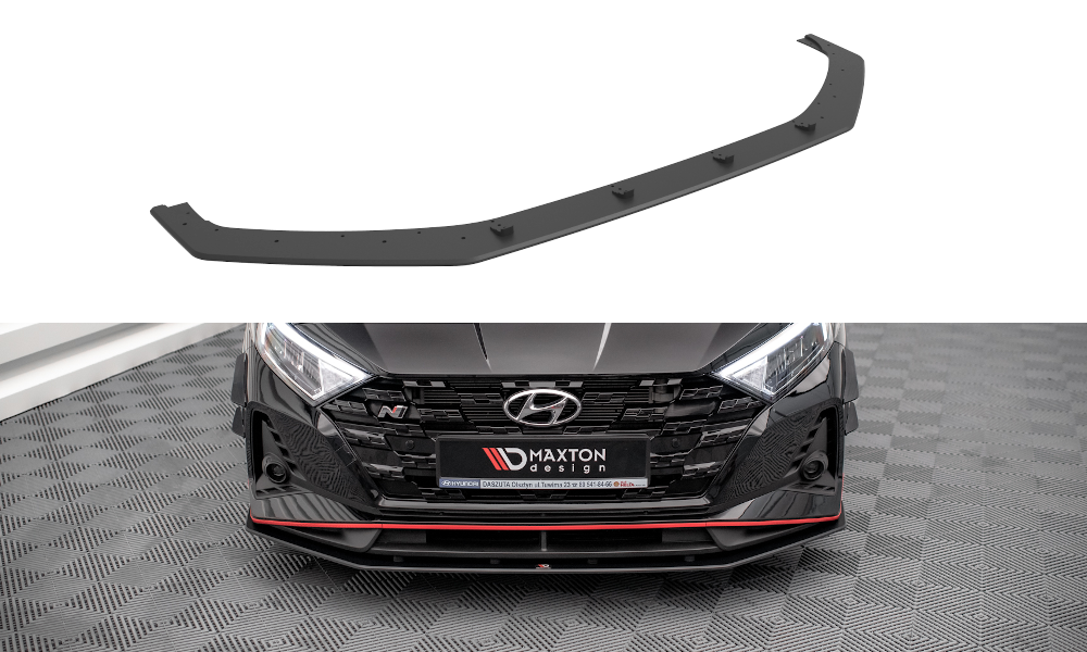 Maxton Design Street Pro Street+ Spoilerlippe Front Ansatz passend für Hyundai I20 N Mk3