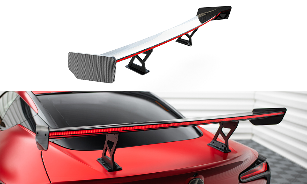 Maxton Design Carbon Spoiler + LED Lexus LC für Lexus LC Mk1