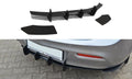 Maxton Design MAZDA 3 MK2 SPORT (vor Facelift) Diffusor Heck Ansatz passend für Heckschürze passend für & Heck Ansatz Flaps Diffusor passend für