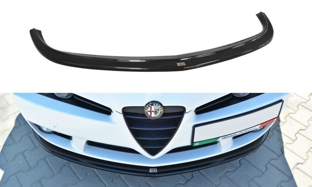 Maxton Design Street+ Spoilerlippe Front Ansatz passend für Alfa Romeo Brera schwarz Hochglanz