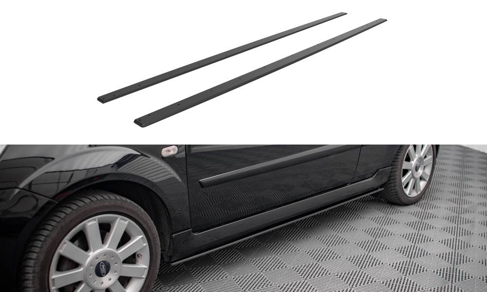 Maxton Design Street Pro Street+ Seitenschweller Leisten passend für Ford Fiesta ST Mk6