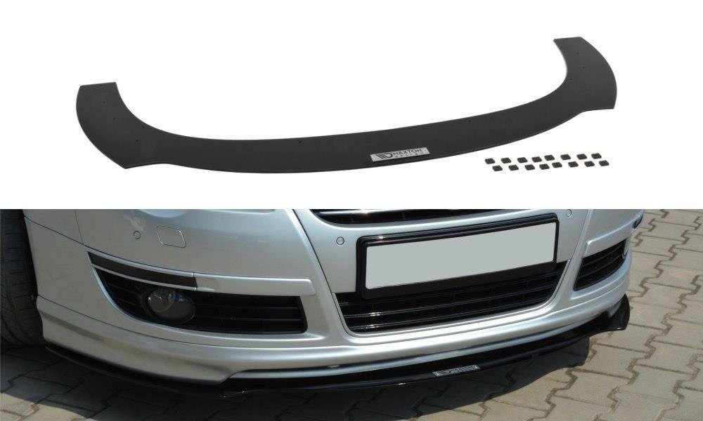 Maxton Design Racing Street+ Spoilerlippe Front Ansatz passend für VW PASSAT B6 VOTEX