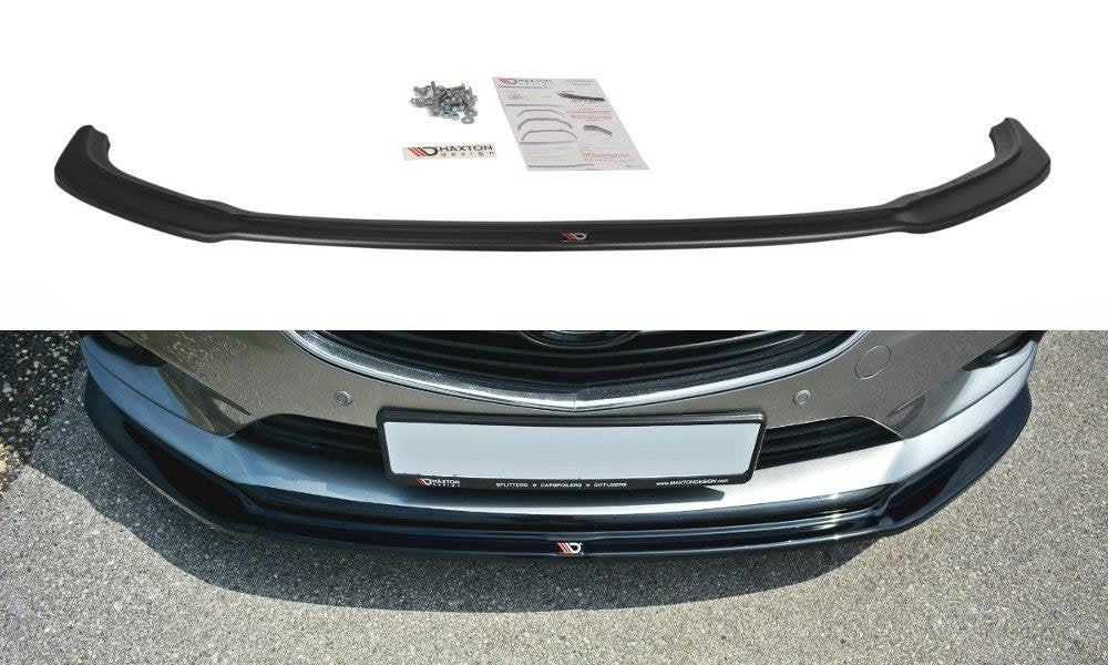 Maxton Design Street+ Spoilerlippe Front Ansatz V.1 passend für Mazda 6 GJ (Mk3) schwarz Hochglanz
