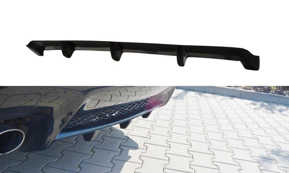 Maxton Design Diffusor Heck Ansatz für Lexus RC F Carbon Look