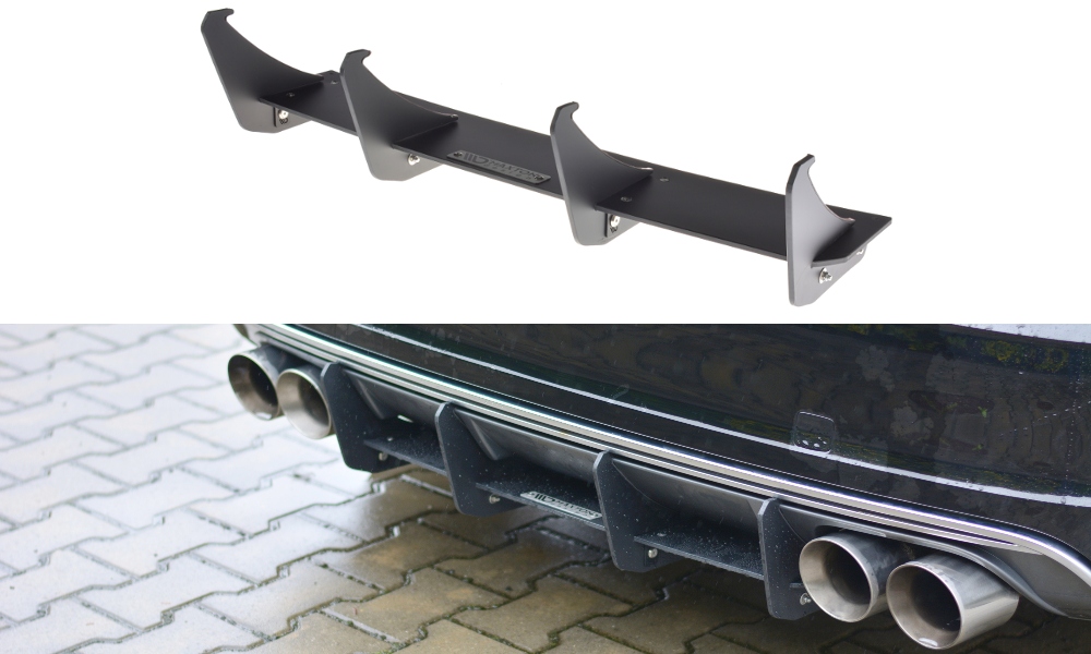 Maxton Design Heckschürze passend für Audi S3 8V Hatchback / Sportback