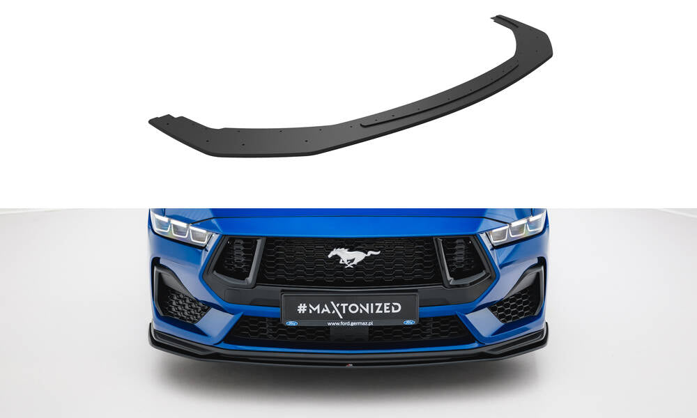 Maxton Design Street Pro Street+ Spoilerlippe Front Ansatz passend für Ford Mustang GT Mk7