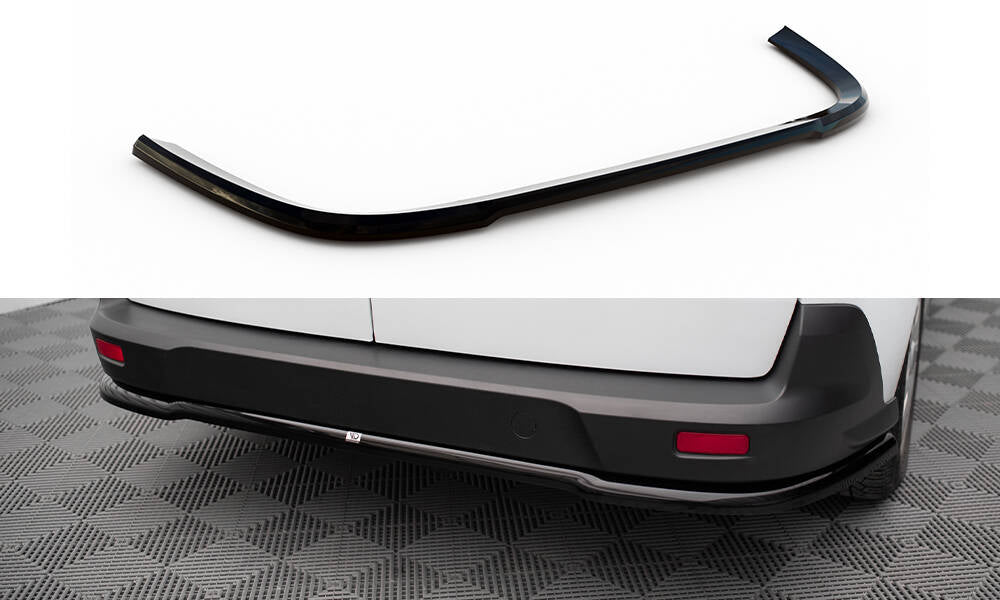 Maxton Design Heckansatz Ford Transit Connect Mk2 Facelift schwarz Hochglanz für Ford Transit Connect Mk2 Facelift