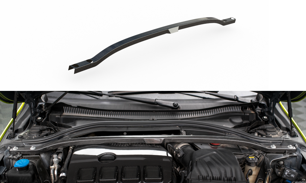 Maxton Design Carbon Fiber Strut Bar Cover BMW 1er F40 M135i für BMW 1er F40