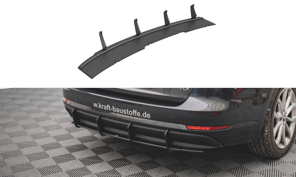Maxton Design Street Pro Heckschürze passend für Audi A4 B9