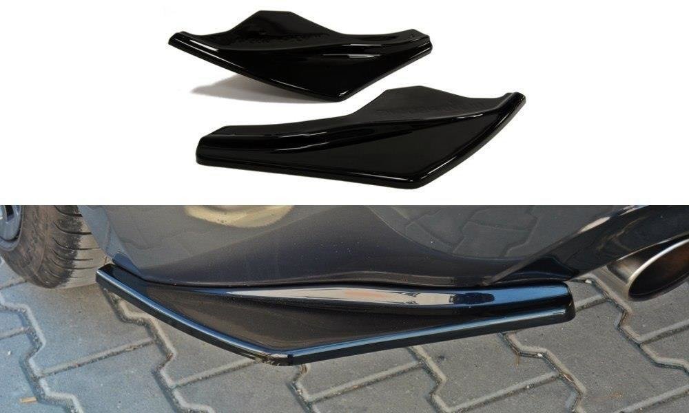 Maxton Design Heck Ansatz Flaps Diffusor V.1 passend für Nissan 370Z schwarz Hochglanz