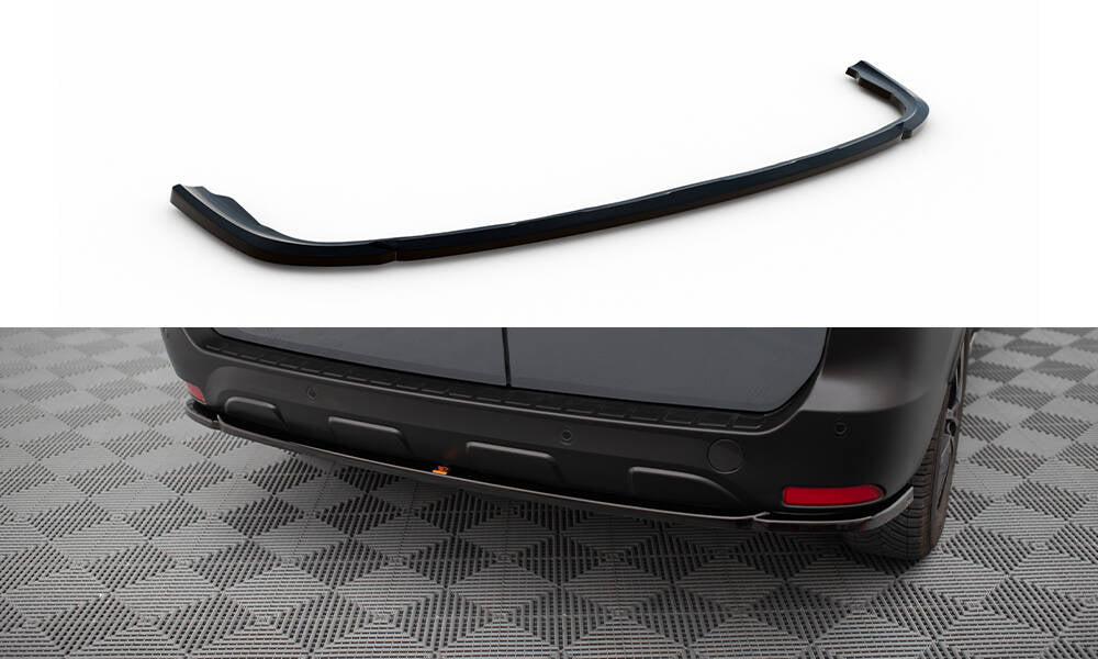 Maxton Design Heckansatz Renault Express Mk2 schwarz Hochglanz für Renault Express Mk2