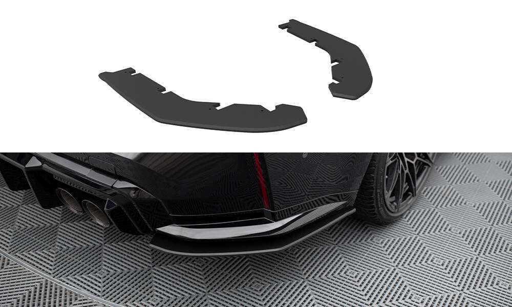 Maxton Design Street Pro Heck Ansatz Flaps Diffusor V.2 passend für BMW M3 Limousine / Touring G80 / G81