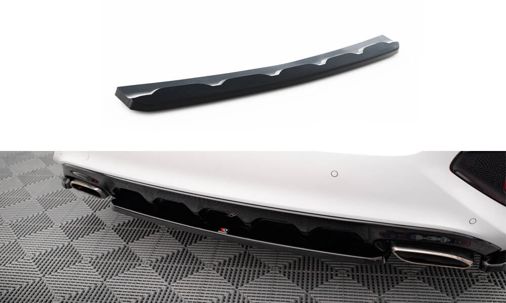 Maxton Design Heckansatz Kia Ceed GT Mk3 schwarz Hochglanz für Kia Cee'd Mk3