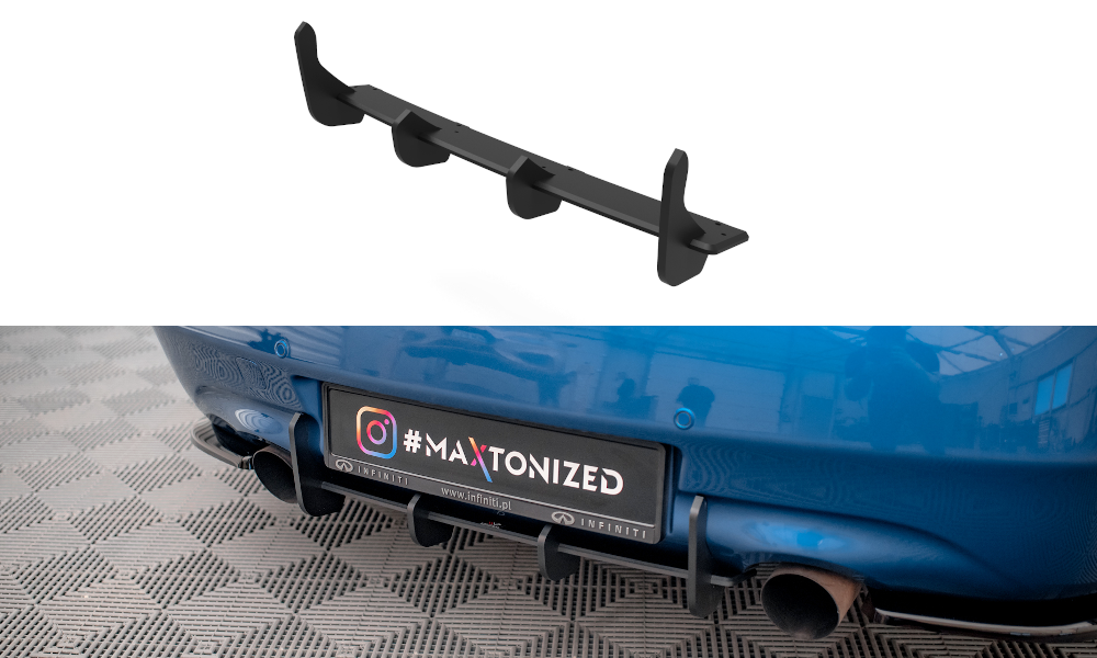 Maxton Design Street Pro Heckschürze passend für Infiniti G37 Coupe