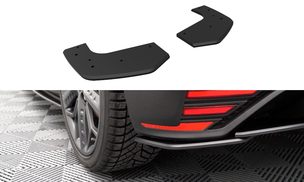 Maxton Design Street Pro Heck Ansatz Flaps Diffusor passend für Hyundai I20 N Mk3