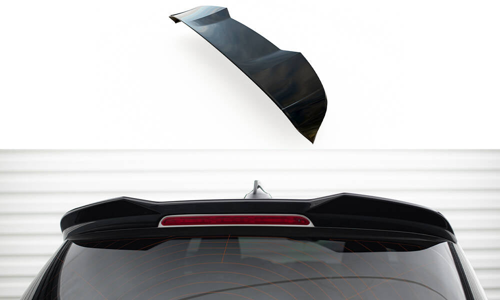 Maxton Design Spoiler CAP 3D passend für BMW 1er M-Paket / M140i / Standard F20 schwarz Hochglanz