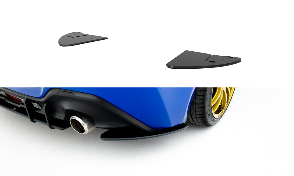 Maxton Design Street Pro Heck Ansatz Flaps Diffusor V.1 passend für Subaru BRZ Mk2