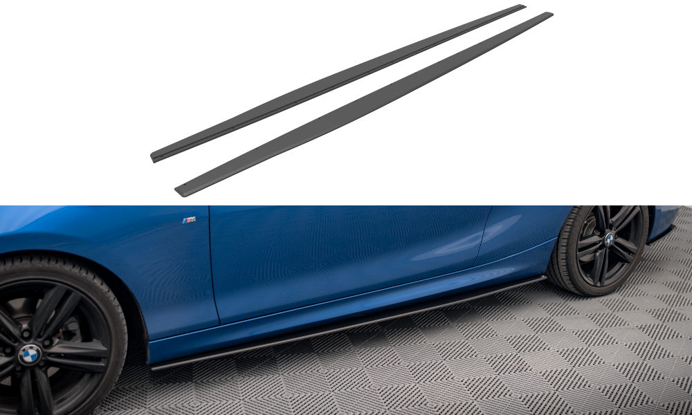 Maxton Design Street Pro Street+ Seitenschweller Leisten passend für BMW 2 M-Paket F22