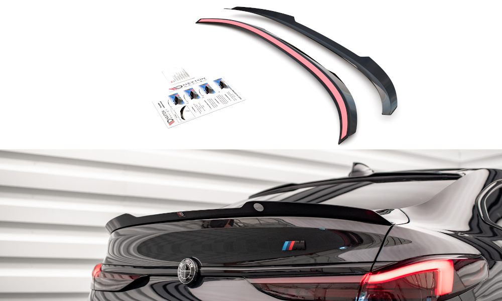 Maxton Design Spoiler CAP passend für BMW 2 Gran Coupe M-Paket F44 schwarz Hochglanz