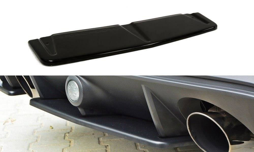 Maxton Design Heckansatz Ford Focus RS Mk3 schwarz Hochglanz für Ford Focus RS