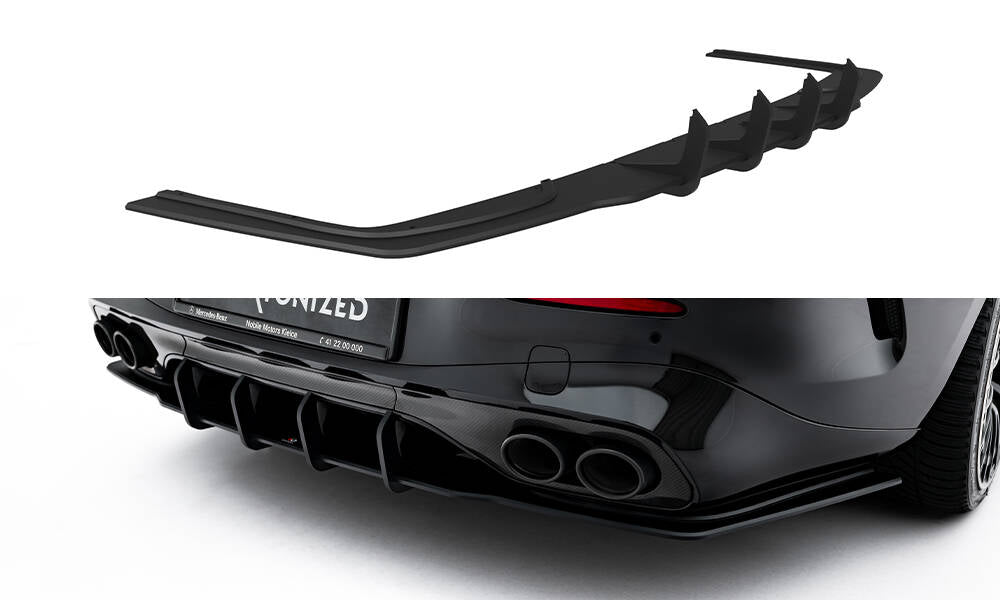 Maxton Design Street Pro Heckschürze passend für Mercedes-AMG CLE 53 C236