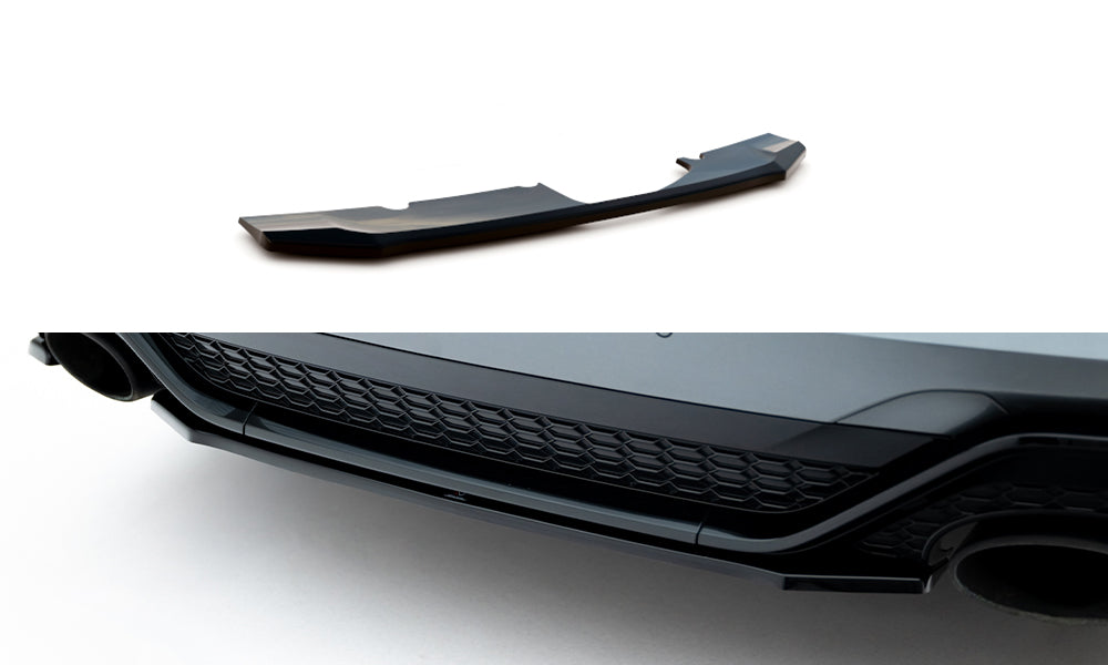 Maxton Design Heckansatz Audi RS6 C8 / C8 Facelift schwarz Hochglanz für Audi A6