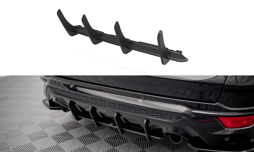 Maxton Design Street Pro Heckschürze passend für Ford Escape ST-Line Mk3