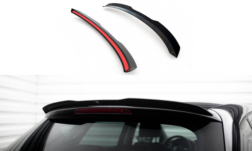Maxton Design Spoiler CAP passend für SEAT LEON III schwarz Hochglanz