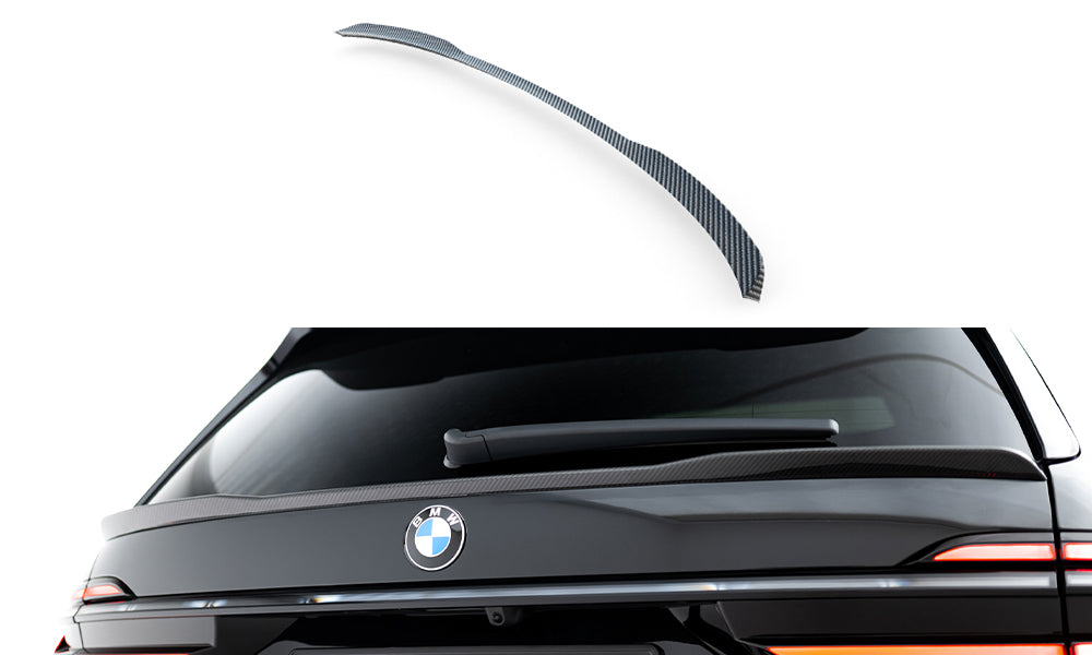 Maxton Design Prepreg Carbon Fiber Heckklappenspoiler (Niedriger) BMW X7 M-Paket G07 für BMW X7 G07