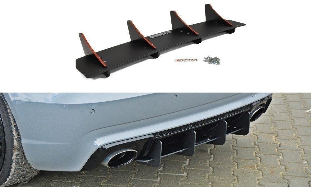 Maxton Design Heckschürze passend für Audi RS3 8V Sportback