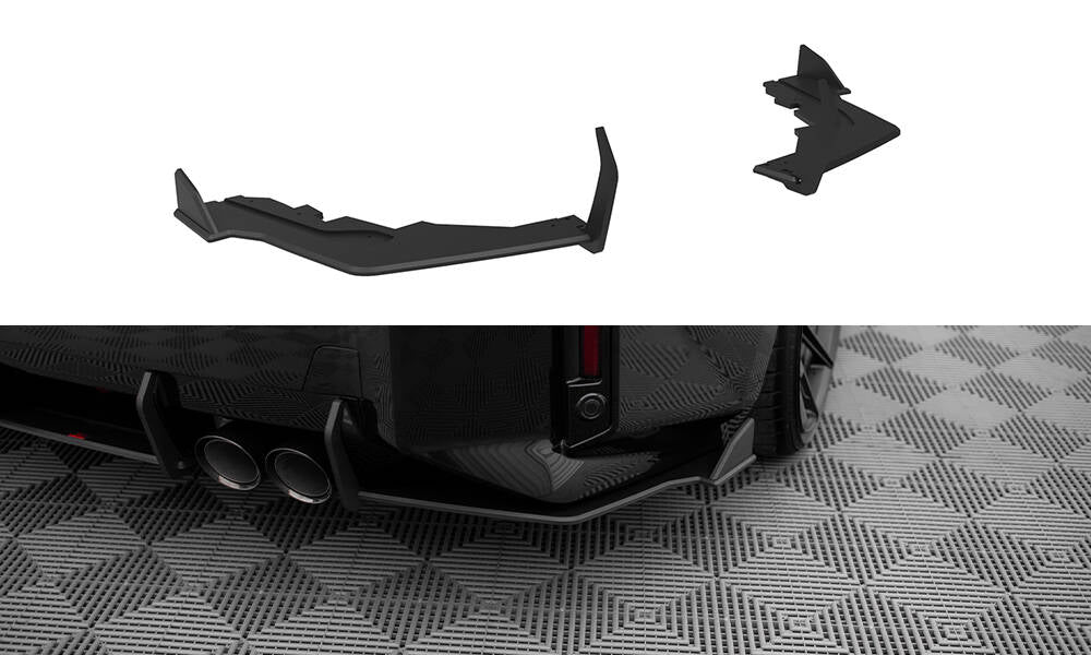 Maxton Design Street Pro Heck Ansatz Flaps Diffusor V.2 passend für BMW M2 G87